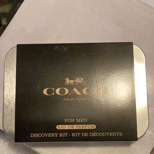 Coach Men's Grooming Duo - Deluxe Samples/Travel size Discovery Kit EDP